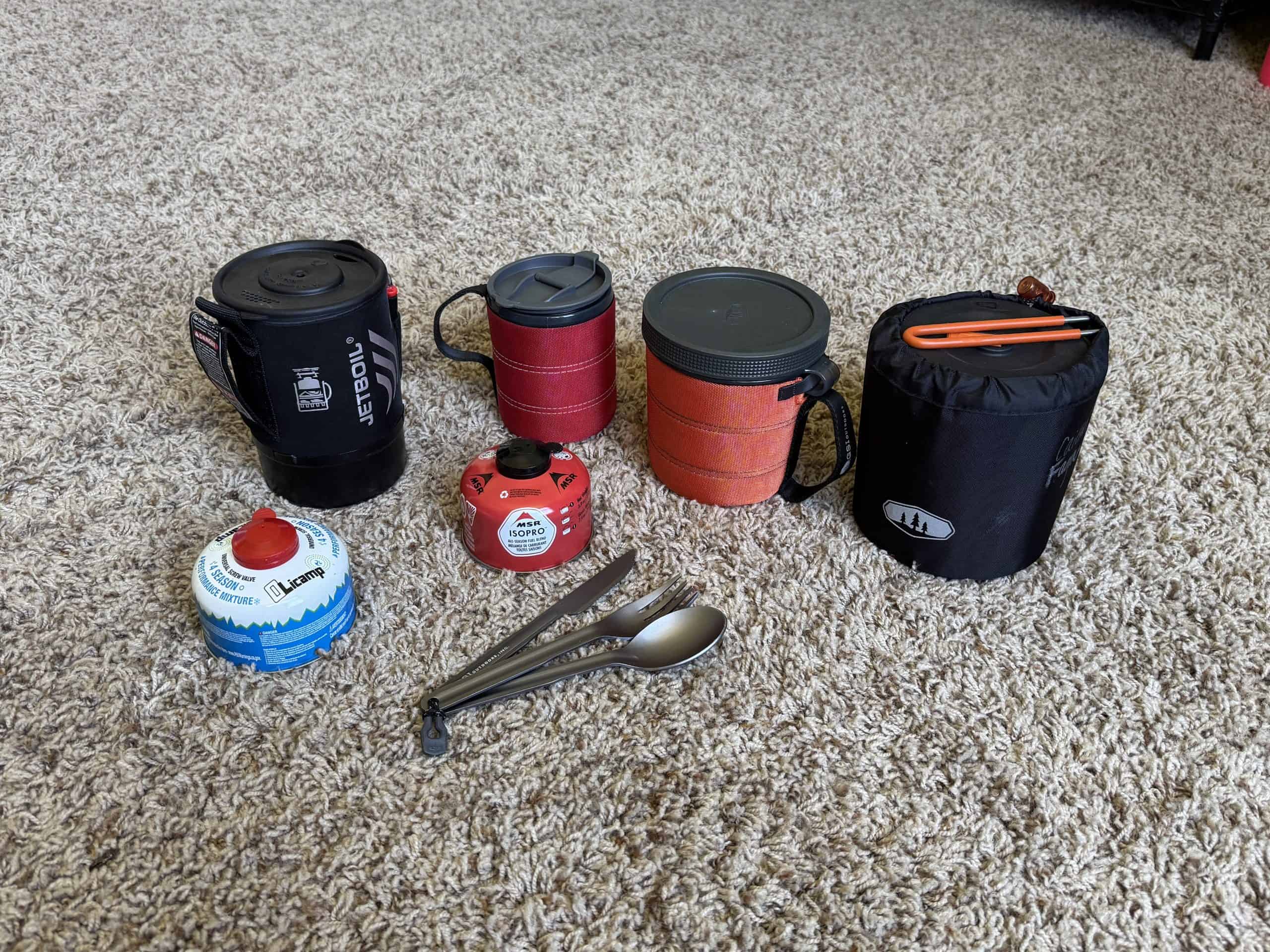Some of the best camping essentials for eating.