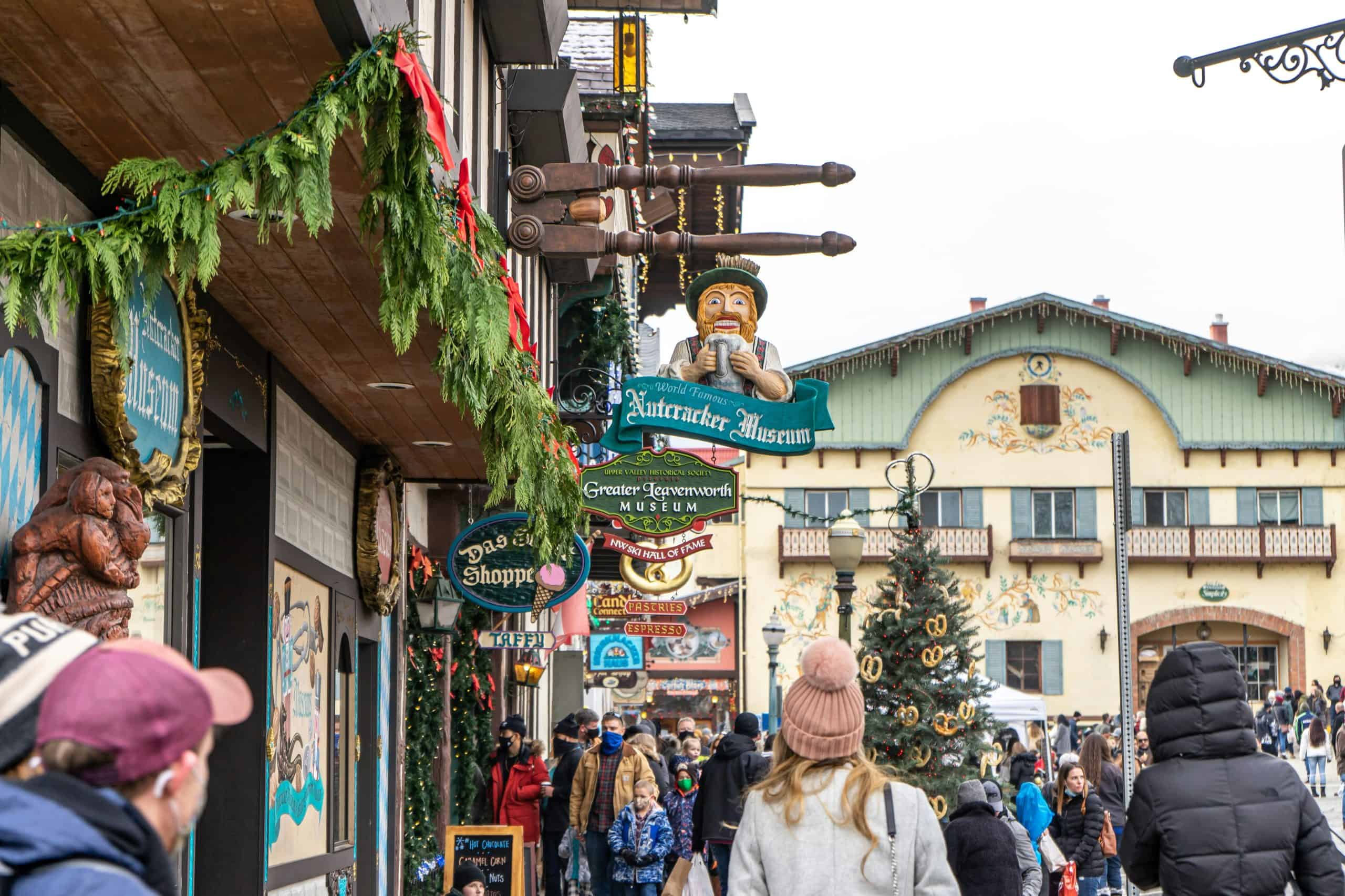 Leavenworth is a little piece of Germany in the North Cascades in Washington.