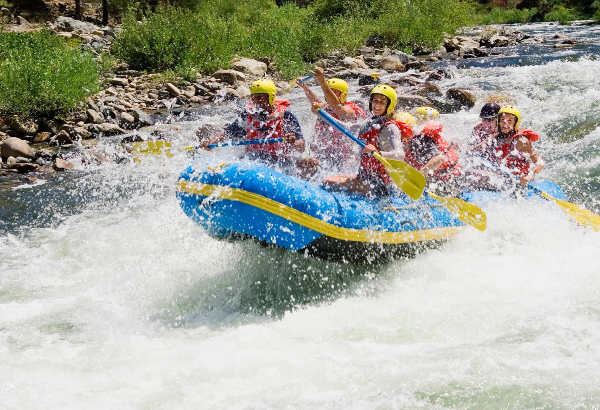 Whitewater rafting in Leavenworth is one of the adrenaline activities that is epic!