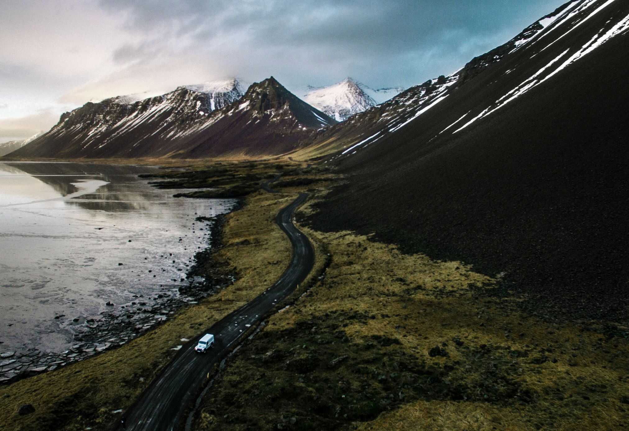 Iceland has wildly different landscapes all throughout the country.