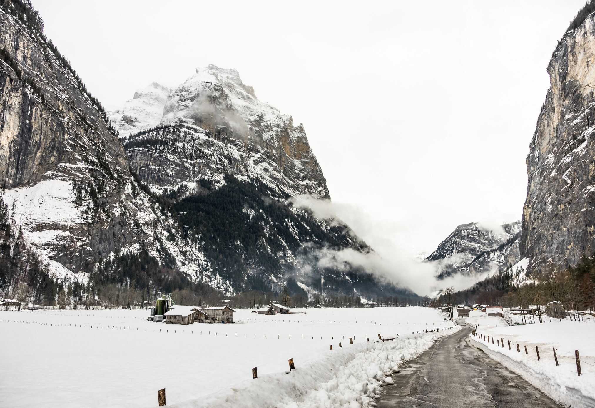Lauterbrunnen is known as the valley of 72 waterfalls in Switzerland. It's a mecca for outdoor enthusiasts, year-round.