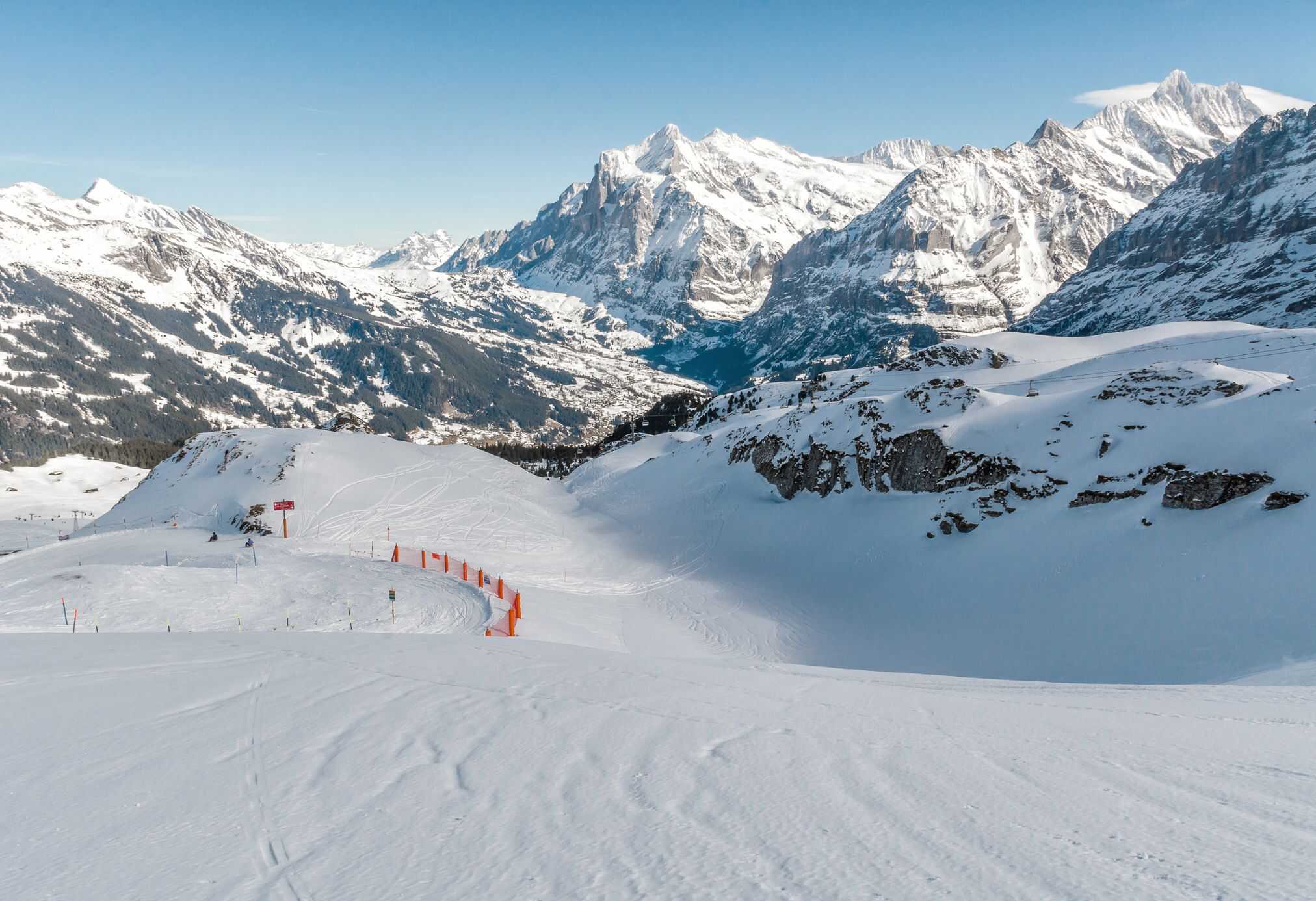 Snowboarding and skiing near Interlaken in the winter is one of the top activities and for a reason. The views are incredible and so is the snow!